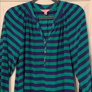 Lilly Pulitzer Silk Elsa Top